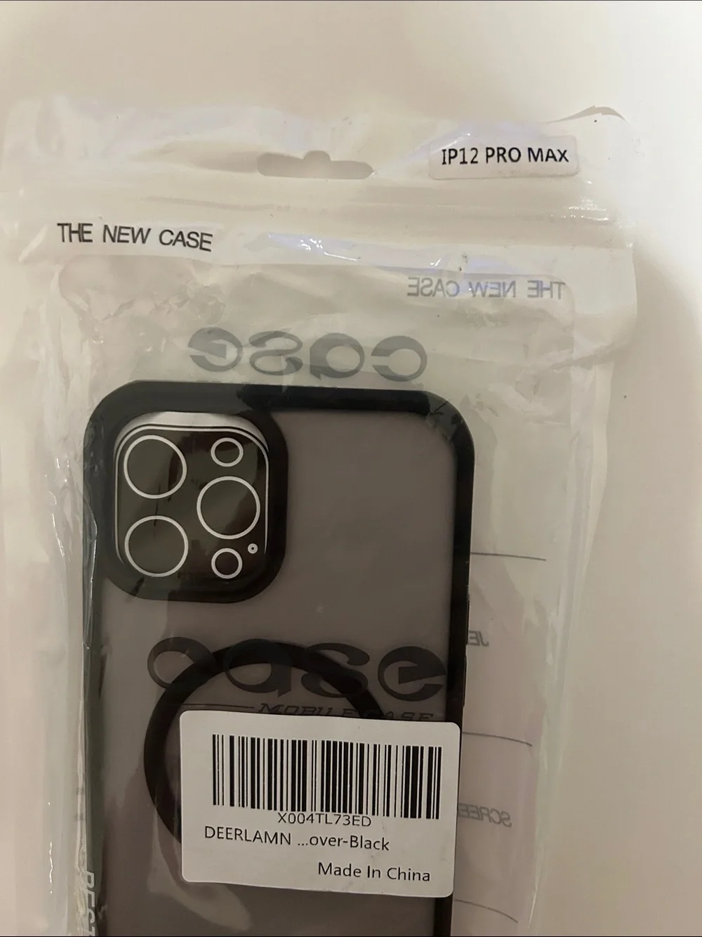 Magnetic Matte over Black Case for iPhone 12 Pro Max - MagSafe Ready